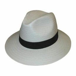 Kalap -  fehér traveller férfi szalma kalap