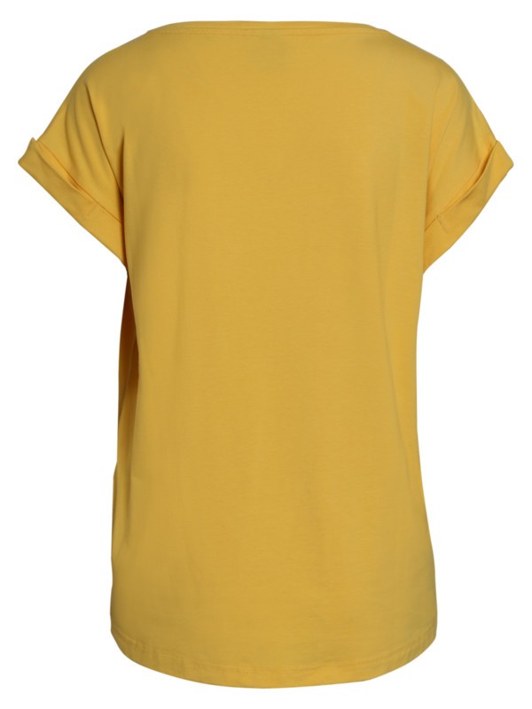 sárga női póló