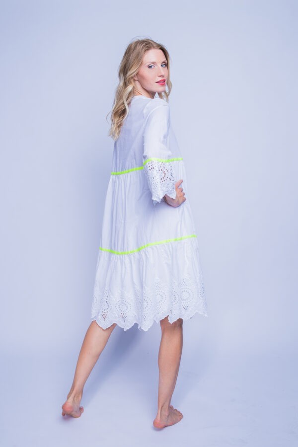 Emily Van Den Bergh női ruha fehér