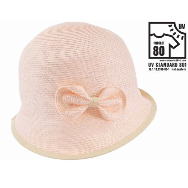 seeberger női szalma kalap rózsaszín