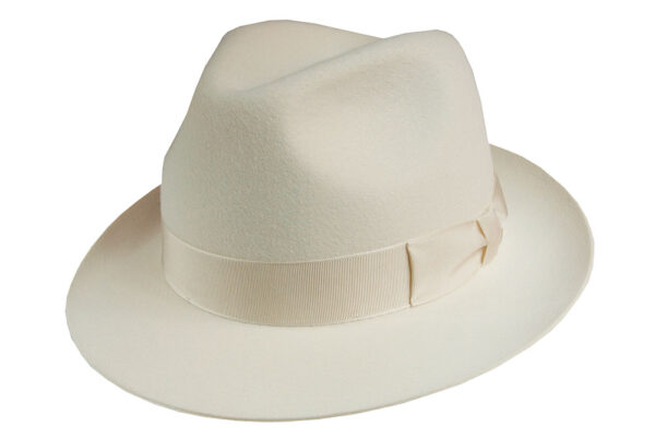 Tonak nyúlszőr kalap fehér 12152