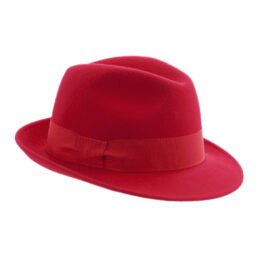 Faustmann női gyapjú kalap piros