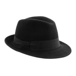 faustmann gyapjú kalap fekete