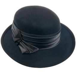 tonak női nyúlszőr kalap fekete