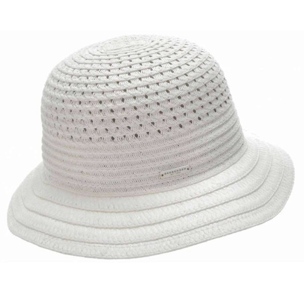Seeberger női szalma kalap fehér