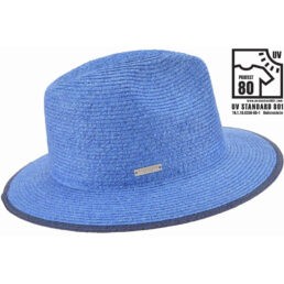 seeberger női traveller kalap kék