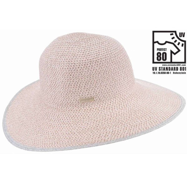 seeberger női szalma kalap rózsa