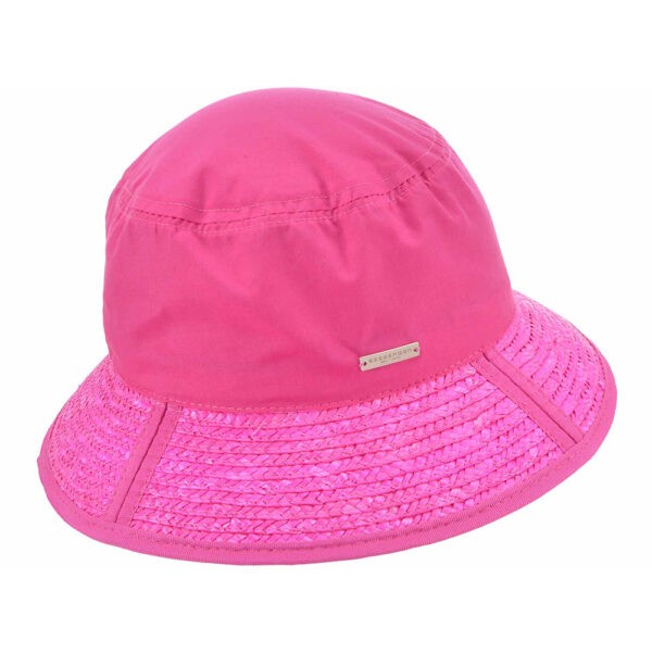 seeberger női szalma kalap pink