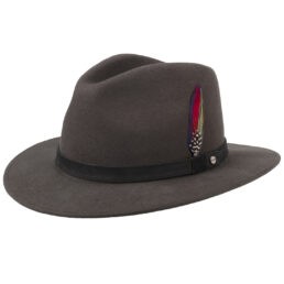 stetson szürke gyapjú kalap