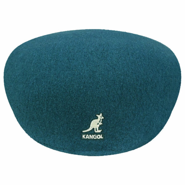 kangol wool 504 marine teal golf sapka