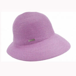 seeberger női szalma kalap lila