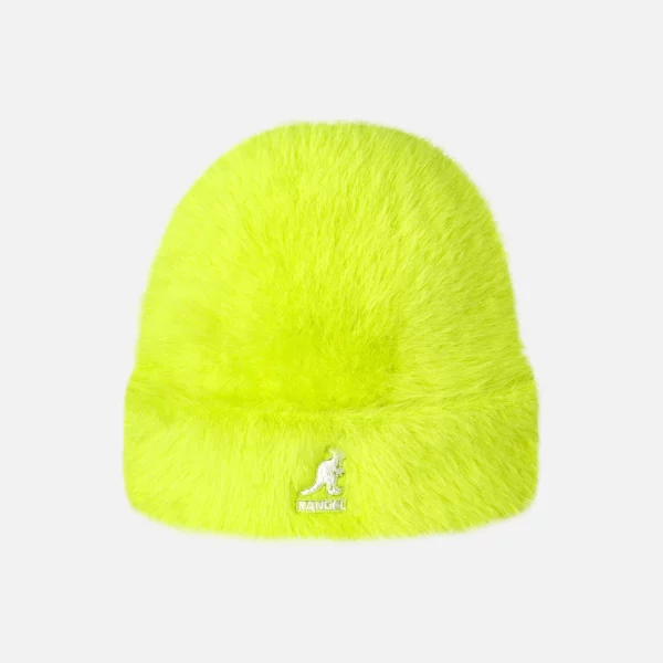 kangol furgora cuff piull on cap yellow