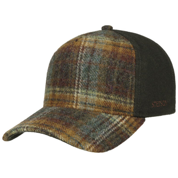 stetson trucker cap zöld kockás